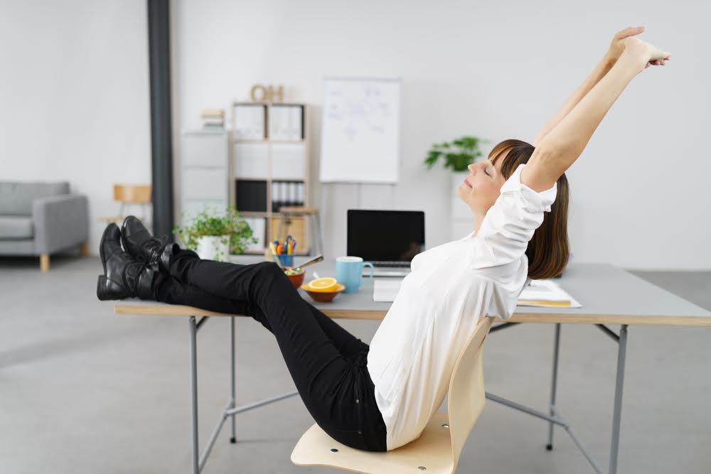 Stretching-Woman