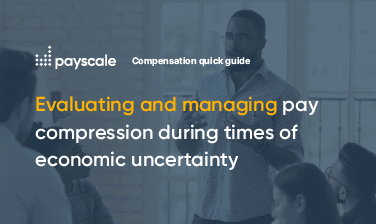 Evaluating and managing pay compression