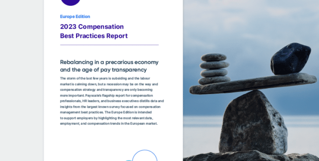 Europe Edition: Compensation Best Practices Report