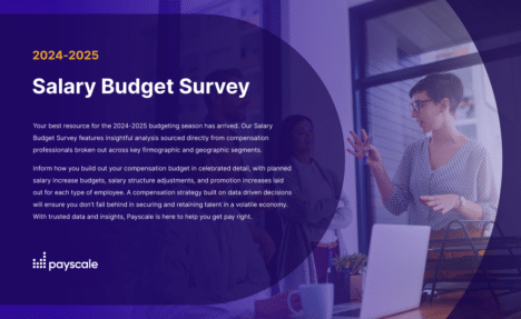 Salary Budget Survey (SBS) Report Cover